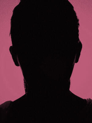 Silhouetted Portrait